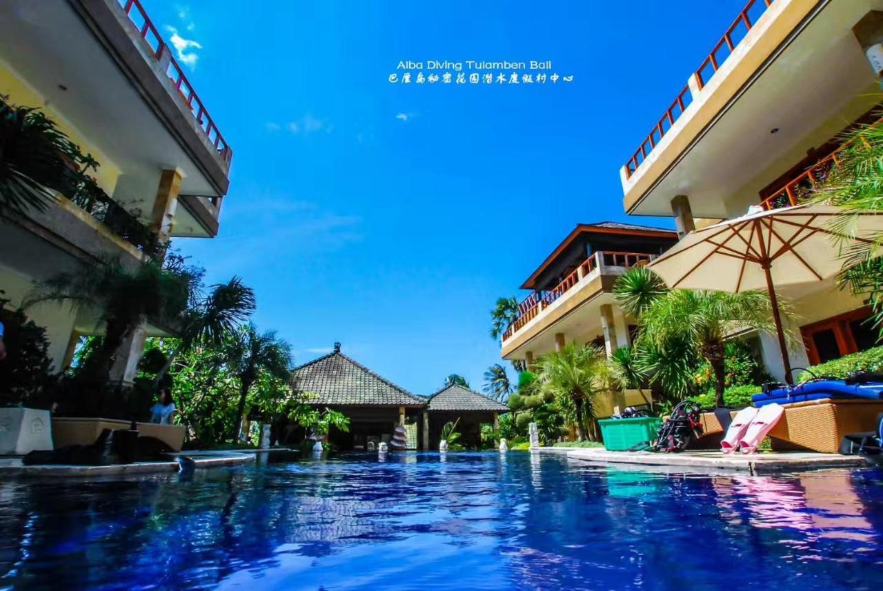 Villa Alba Bali Dive Resort Tulamben Buitenkant foto